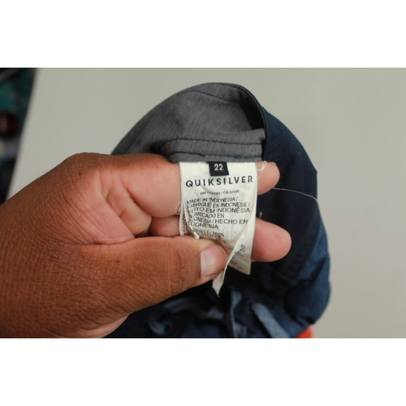 Quicksilver Blue Kids Board Shorts Summer Size 22 - Picture 3 of 8